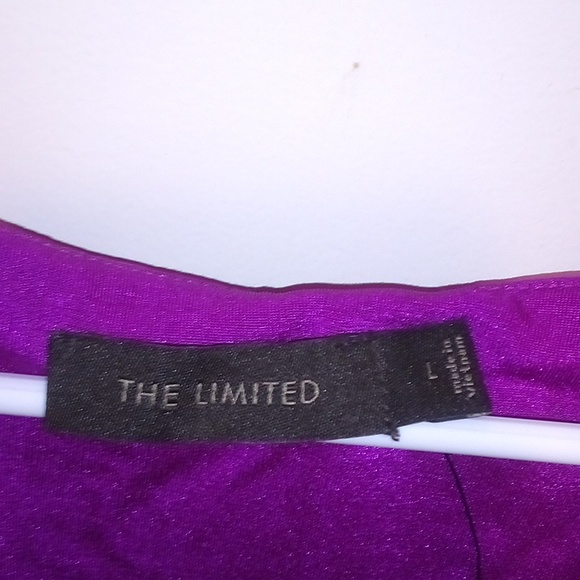 NWT - The Limited - Orchid Purple Layered Sleeveless Top - Size Large - Picture 4 of 7